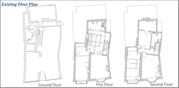 Lot: 133 - FREEHOLD MIXED USE BUILDING JUST OFF BRIGHTON SEAFRONT - Existing Floor Plan